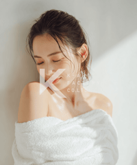 光に包まれた潤い肌とやすらぎの瞬間