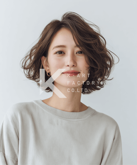 【3枚セット】華やかさと抜け感のある大人カールボブ
