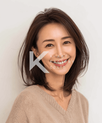品よくまとまる大人のミディボブヘアー