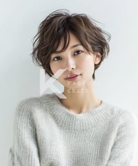 軽やかに揺れる大人ニュアンスショート