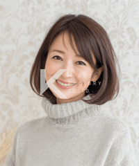 上品さ香る大人のナチュラルボブヘア