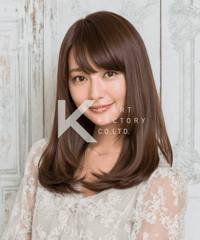 艶感あふれる王道ナチュラルストレートヘアー