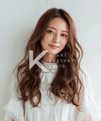 ゆるふわロング×やわらかブラウン