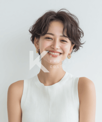 抜け感が光るナチュラルショート