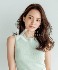 透明感とゆるふわ感の大人ロング
