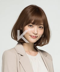 柔らかさと知的さを備えた上品ナチュラルボブ