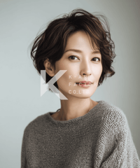 抜け感と品を両立した大人のニュアンスショート