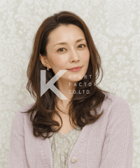 品格を漂わせる大人のナチュラルレイヤー