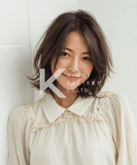 抜け感たっぷり大人ナチュラルボブヘアー