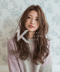 ルーズウェーブ×大人カジュアルロングヘアー