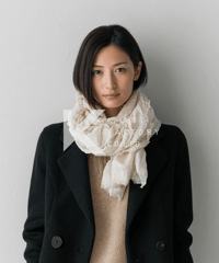 タイトなワンレンボブで魅せる端正美