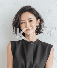 洗練された大人の外ハネショートボブ