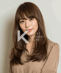 艶感と女性らしさが際立つ王道ロングレイヤー
