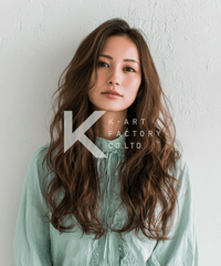 艶感が魅力のナチュラルロングウェーブ