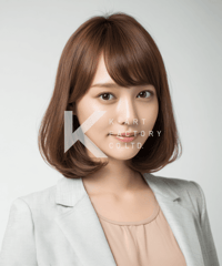 清潔感と柔らかさを両立した上品ボブヘア
