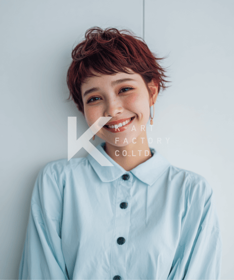 【3枚セット】柔らか質感の大人可愛いボルドーショート