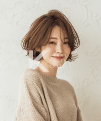 ふんわり質感の大人フェミニンボブヘアー