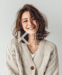 こなれ感抜群のラフウェーブボブヘアー