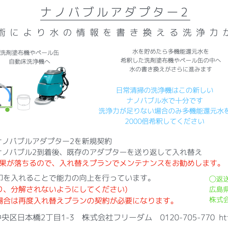 ナノバブル3 | ナノプラス STORE