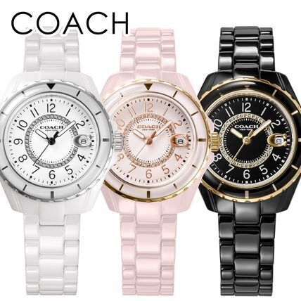 新品未使用　コーチ COACH レディース 時計 PRESTON ピンク COACH コーチ レディース 時計 PRESTON クォーツ ピンク