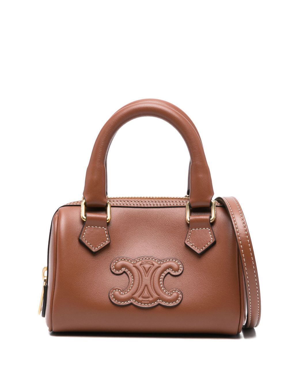 CELINE ミニ ボストン / スムースカーフスキン | passione.Lady.shop