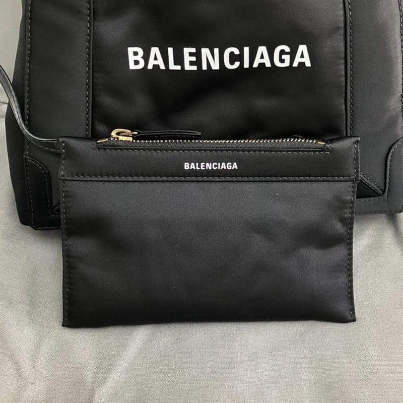 BALENCIAGA】NAVY CABAS XSサイズ ナイロン TOTE BAG | pa