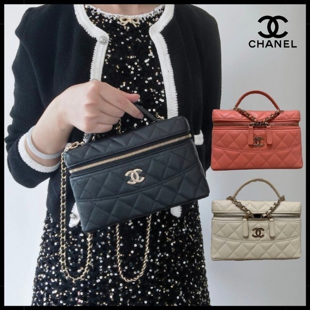 CHANEL 筒型　バニティバック CHANEL バニティバッグ | Lit vintage