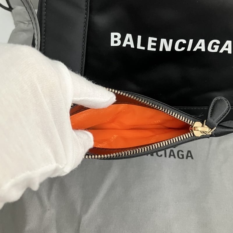 BALENCIAGA】NAVY CABAS XSサイズ ナイロン TOTE BAG | pa