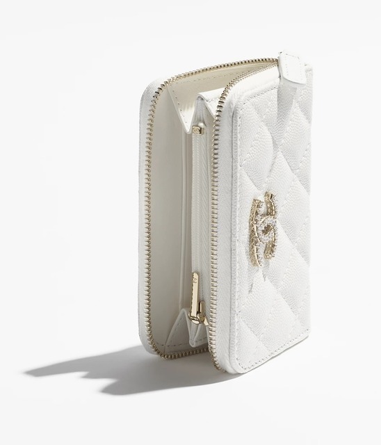 CCロゴが可愛いコインケース【CHANEL】25SS ジップ コインパース