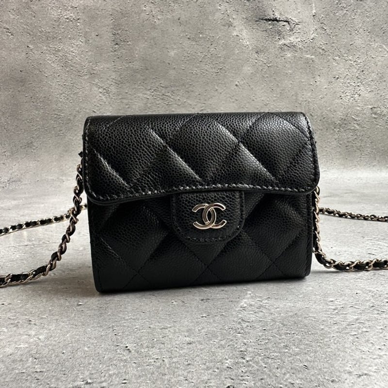 【人気のかわいいミニサイズ♪】CHANEL ミニ チェーンウォレット CHANEL ミニ チェーンウォレット | passione.Lady.shop