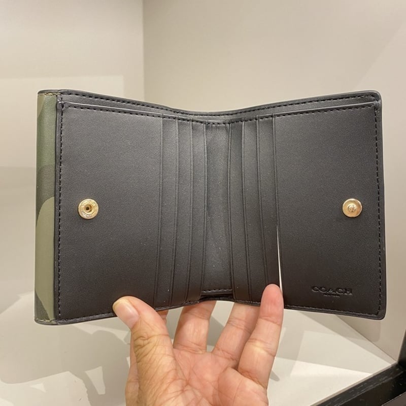 こ*よ様 coach ELIZA SMALL WALLET 新品 2つ折り財布タ COACH
