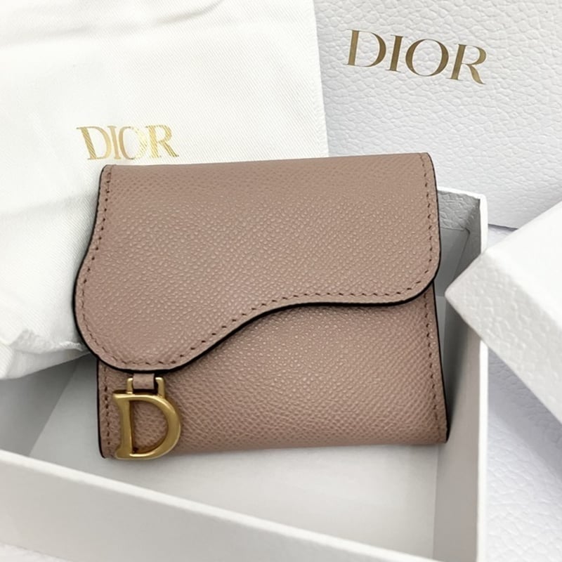 Dior Saddle ロータスウォレット DIOR | Saddle Lotus ウォレット ディオール オブリーク ジャカード