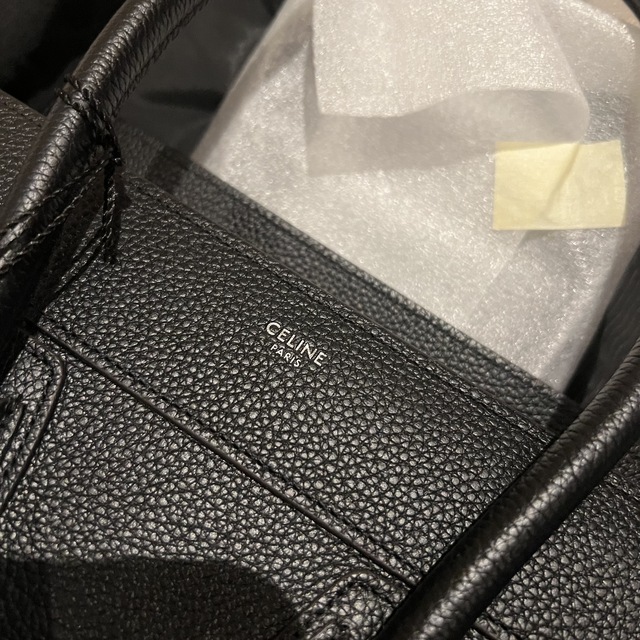 CELINE ラゲージ　マイクロショッパー　ブラック 楽天市場】【中古】CELINE セリーヌ ラゲージ マイクロ