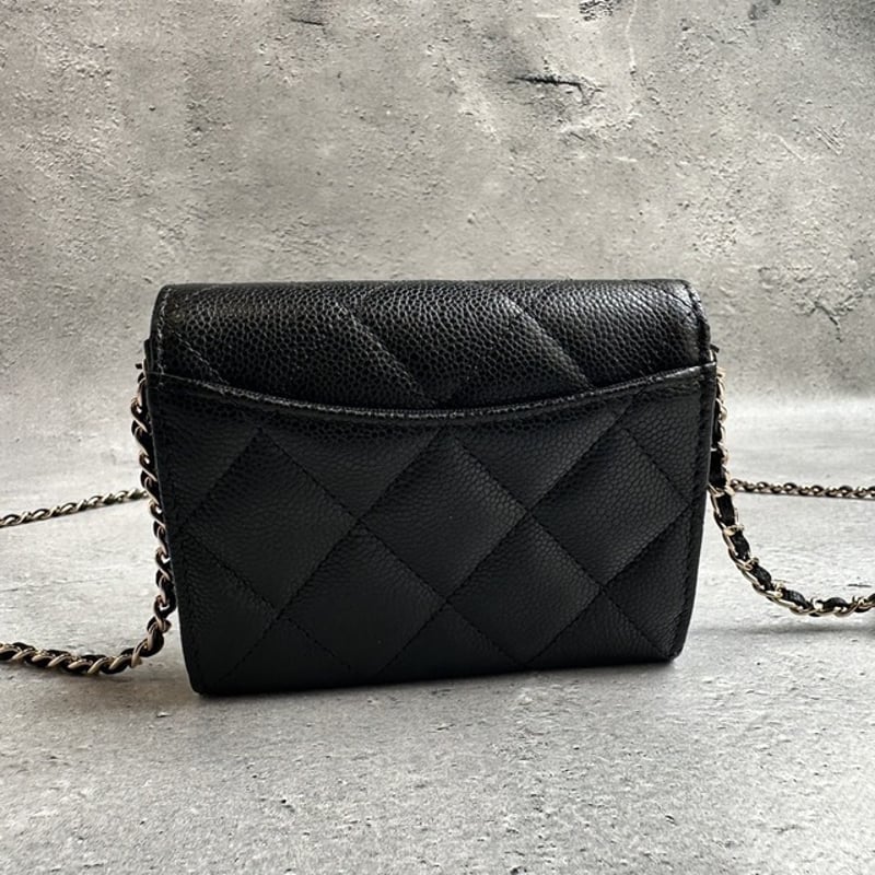 【アイコニックな逸品】CHANEL ミニチェーンウォレット CHANEL ミニ チェーンウォレット | passione.Lady.shop