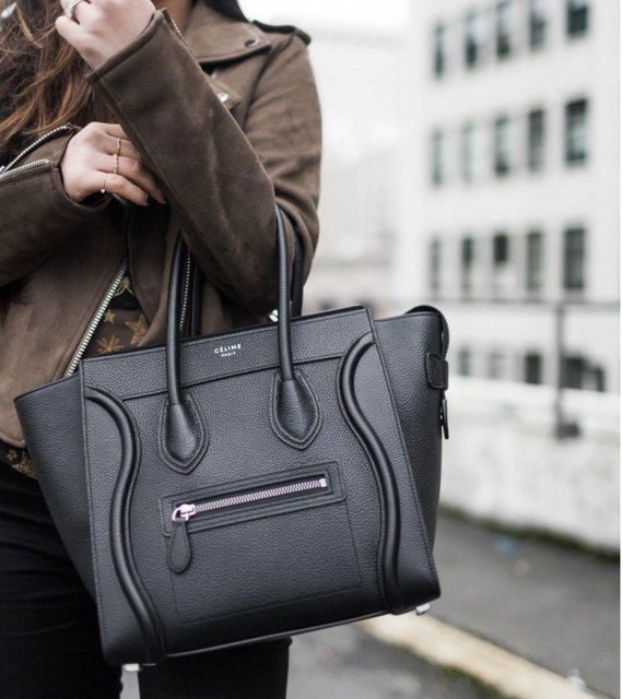 CELINE】 ラゲージ マイクロ ブラック | passione.Lady.shop