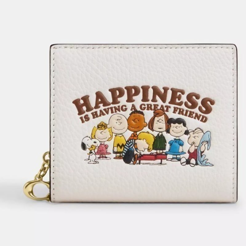 コーチ × ピーナッツ*スヌーピー スナップウォレット 折り財布 コーチ × ピーナッツ*スヌーピー スナップウォレット 折り財布