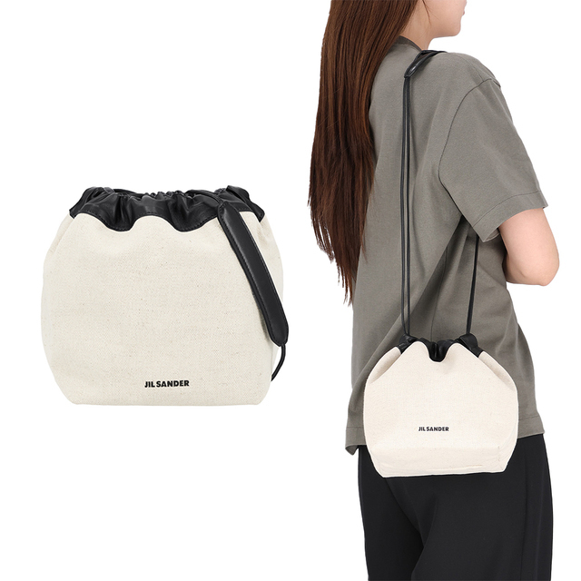 JIL SANDER リバーシブル 巾着バッグ | passione.Lady.shop
