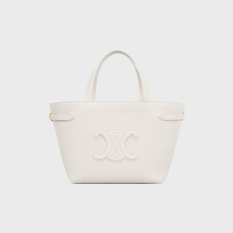 CELINE ミニ カバ アナイス キュイル トリオンフ / グレインドカーフ