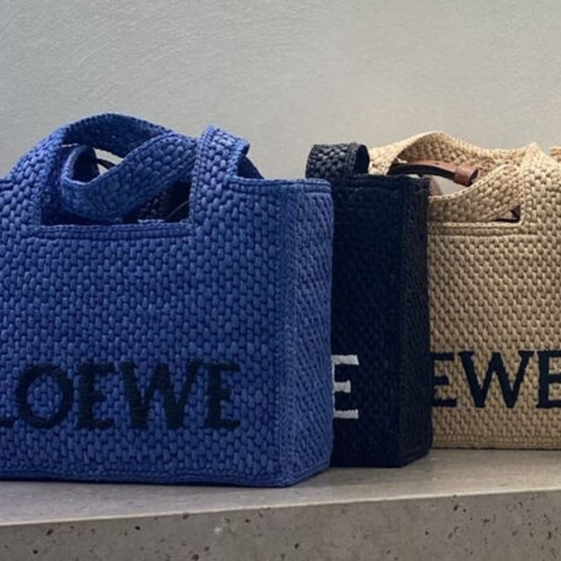 【LOEWE】マルハ・マリョ ロエベ フォントトート ミニ ロエベ フォント トート ミニ（ラフィア） | 商品詳細 | 高島屋