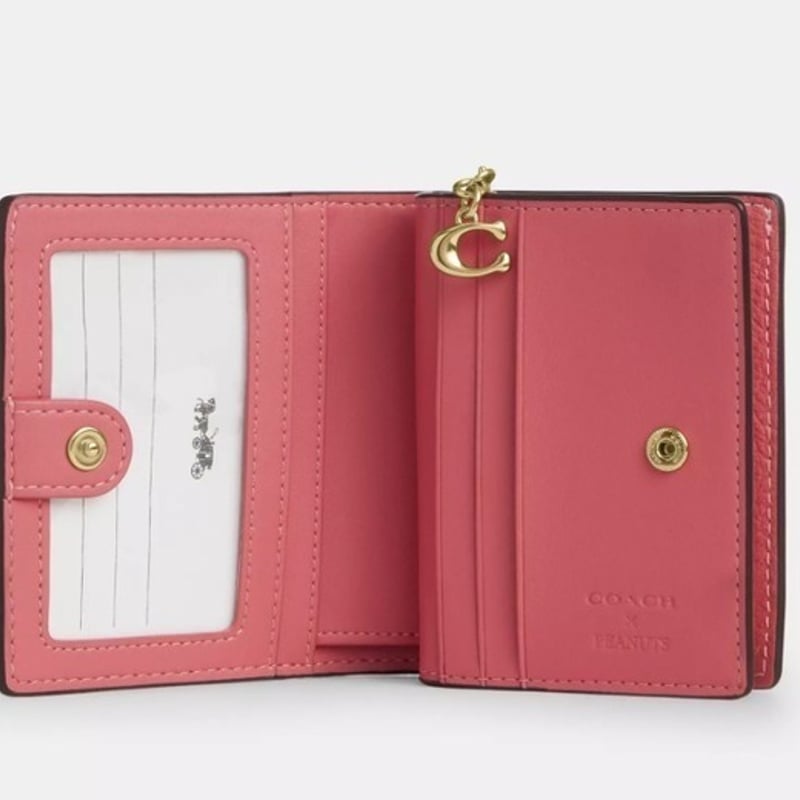 COACH ピーナッツ＊スヌーピー スナップウォレット 折り財布 | HIGH