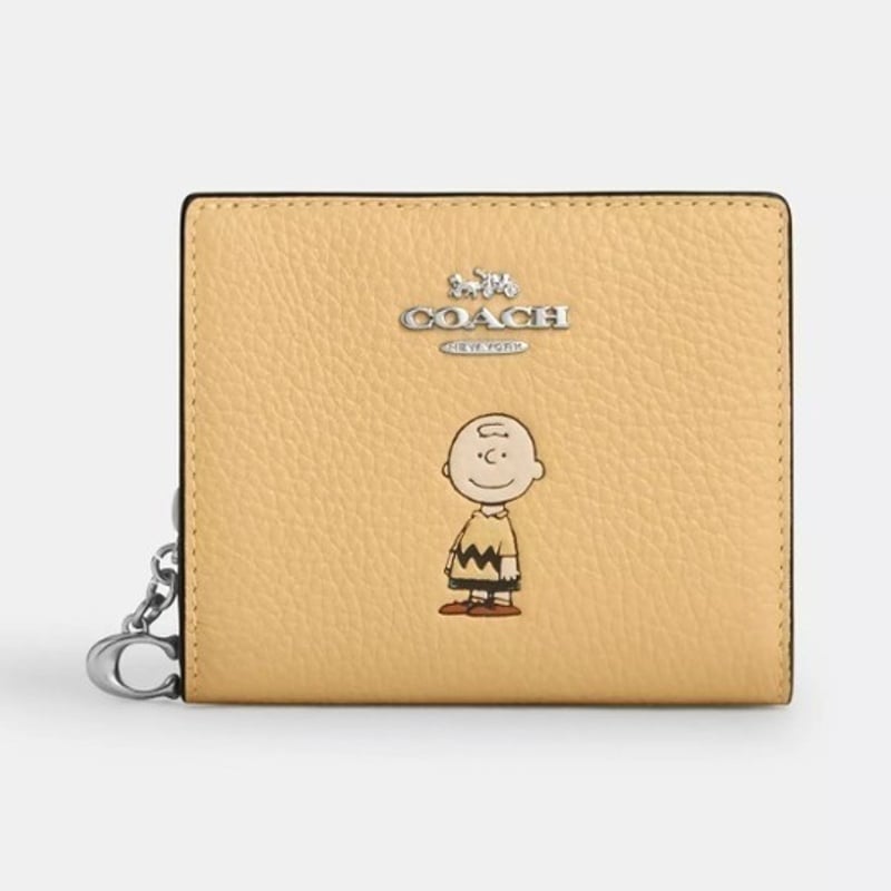 COACH ピーナッツ＊スヌーピー スナップウォレット 折り財布 | HIGH