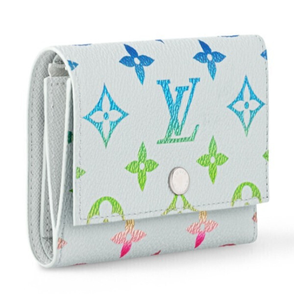 Louis Vuitton レザーキーホルダー グラデーション org.jpg