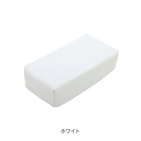方形枕头，小尺寸 (高6.5cm) 珈琲色 / 白色