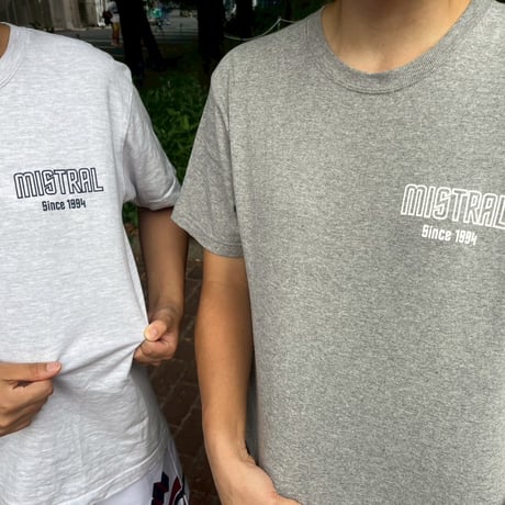 【お手渡し価格!】MISTRAL ロゴTシャツ【ヘザーグレー】