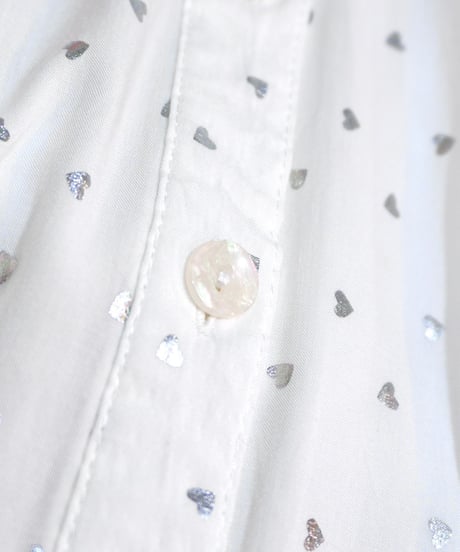 Heart Dot Peplum Shirt