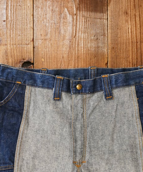 70s 『Lee』 Reversible Bootcut denim pants / W34 L30 程度