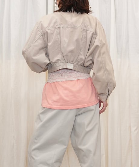 90s『JERZEES』Salmon Pink T-shirt / size L
