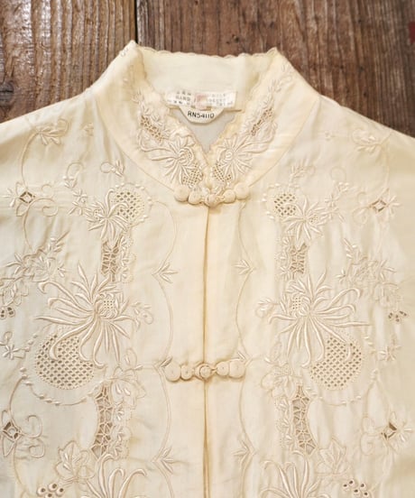 Embroidered Silk Chinese Shirt
