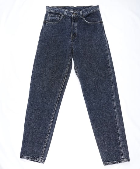 90s "Levi’s 550" Black jeans Made in USA / W31 L32