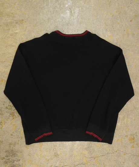 90s 『POLO SPORT』 カレッジ風プリント スエット / size L
